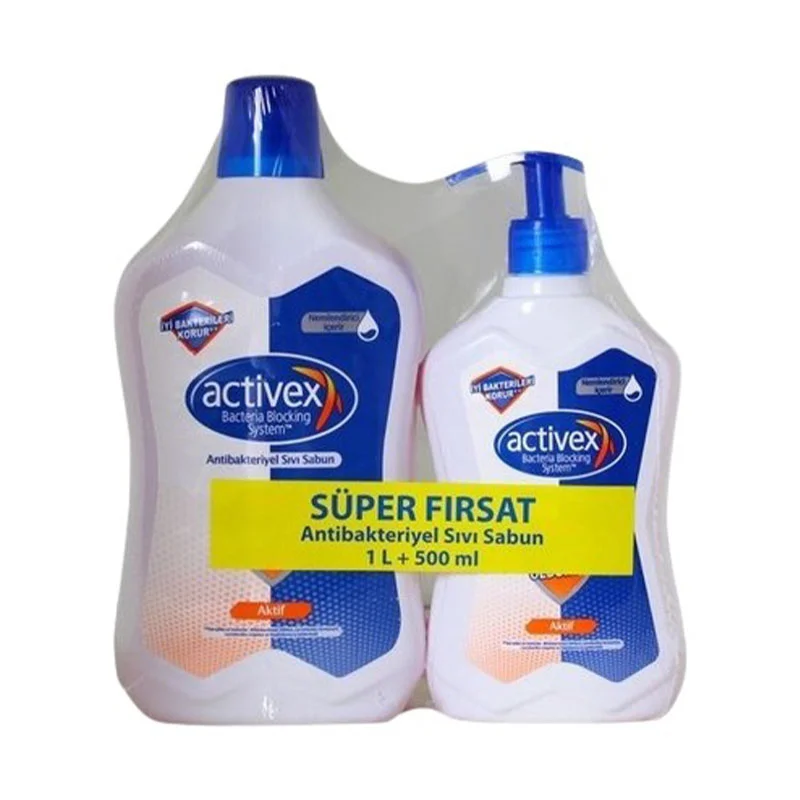 Activex Sıvı Sabun Aktif 1000 - 500 ml