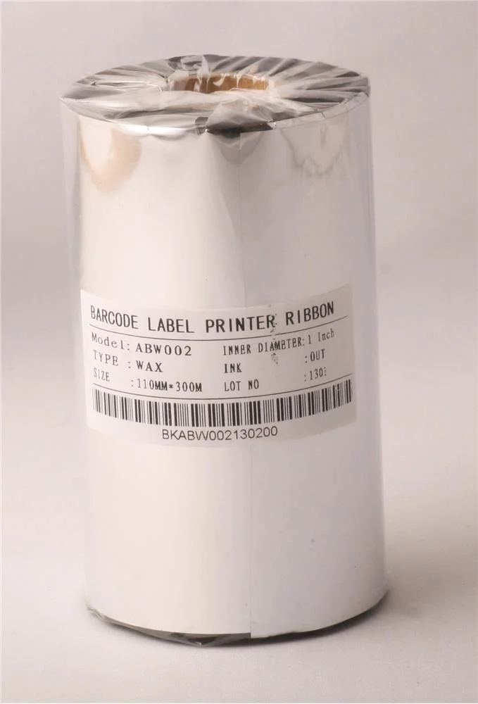 Ribbonsan RB00007 WX-10FBK 110-450MT Wax Ribbon