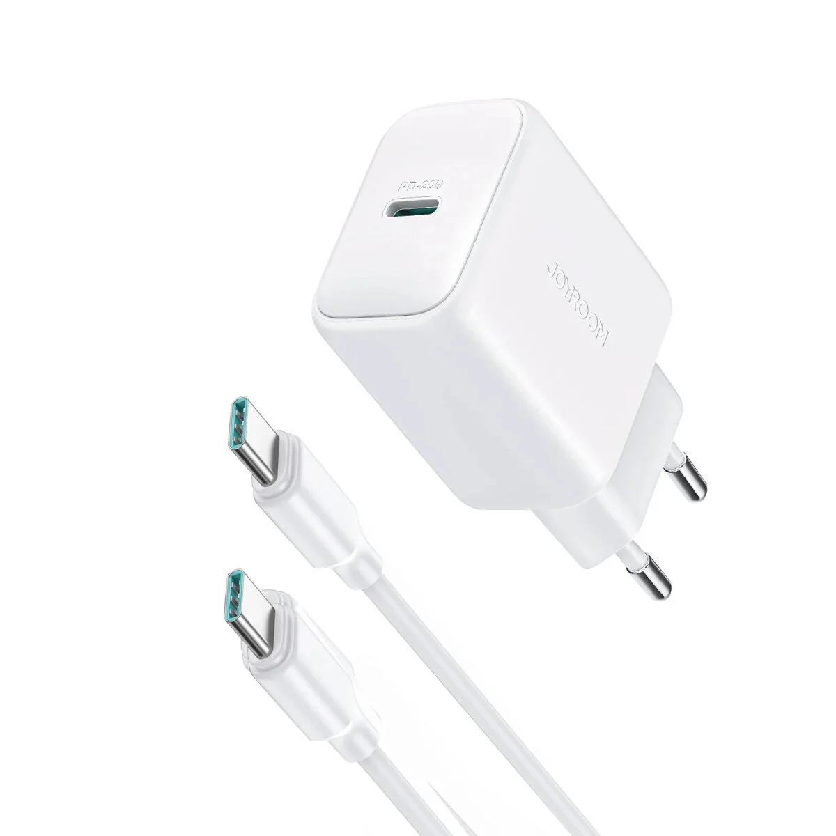 JOYROOM JR-TCF20 PD20W CHARGER+1 M TYPE C CABLE