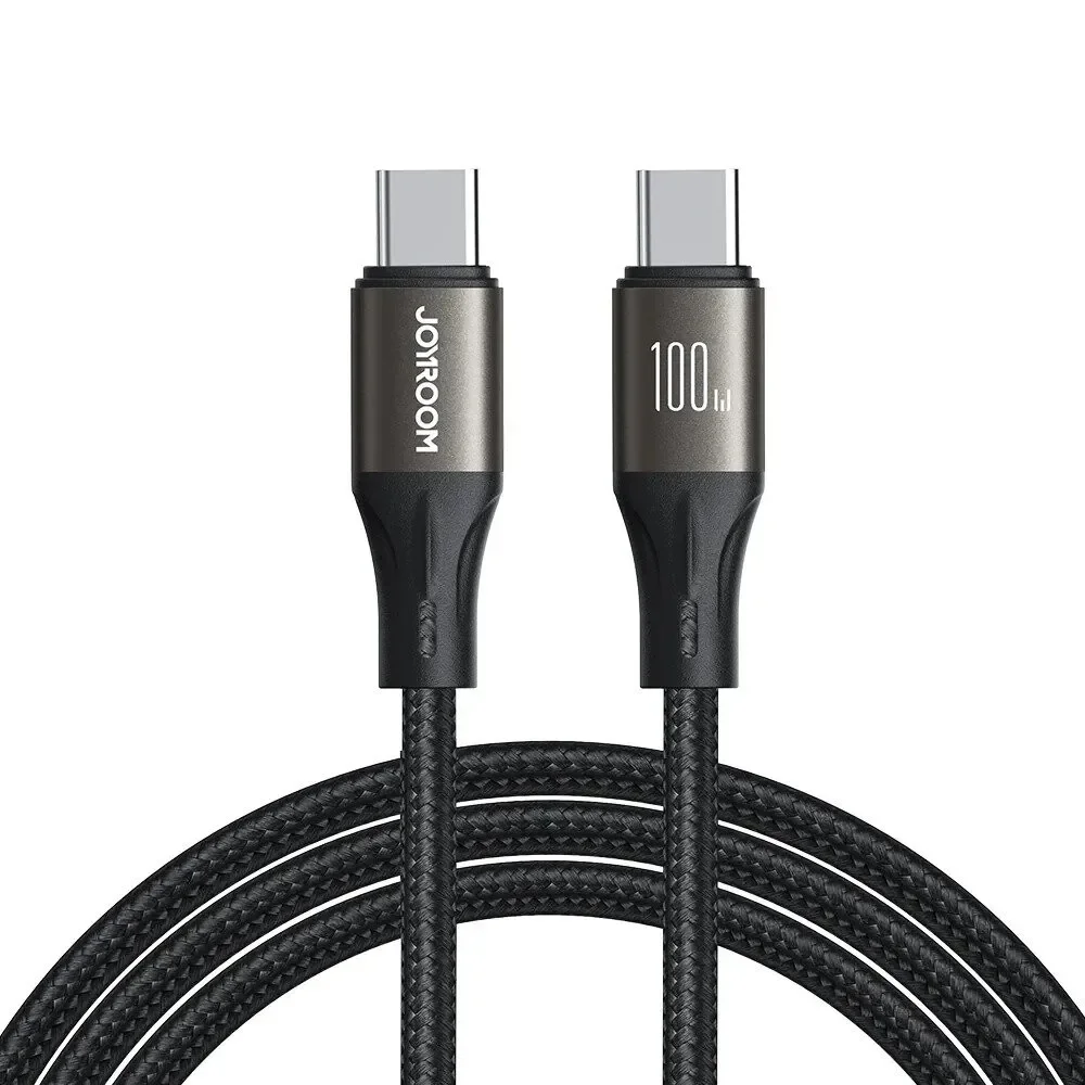 JOYROOM S-A25 100W TYPE C-TYPE C CABLE 1.2M BLCK