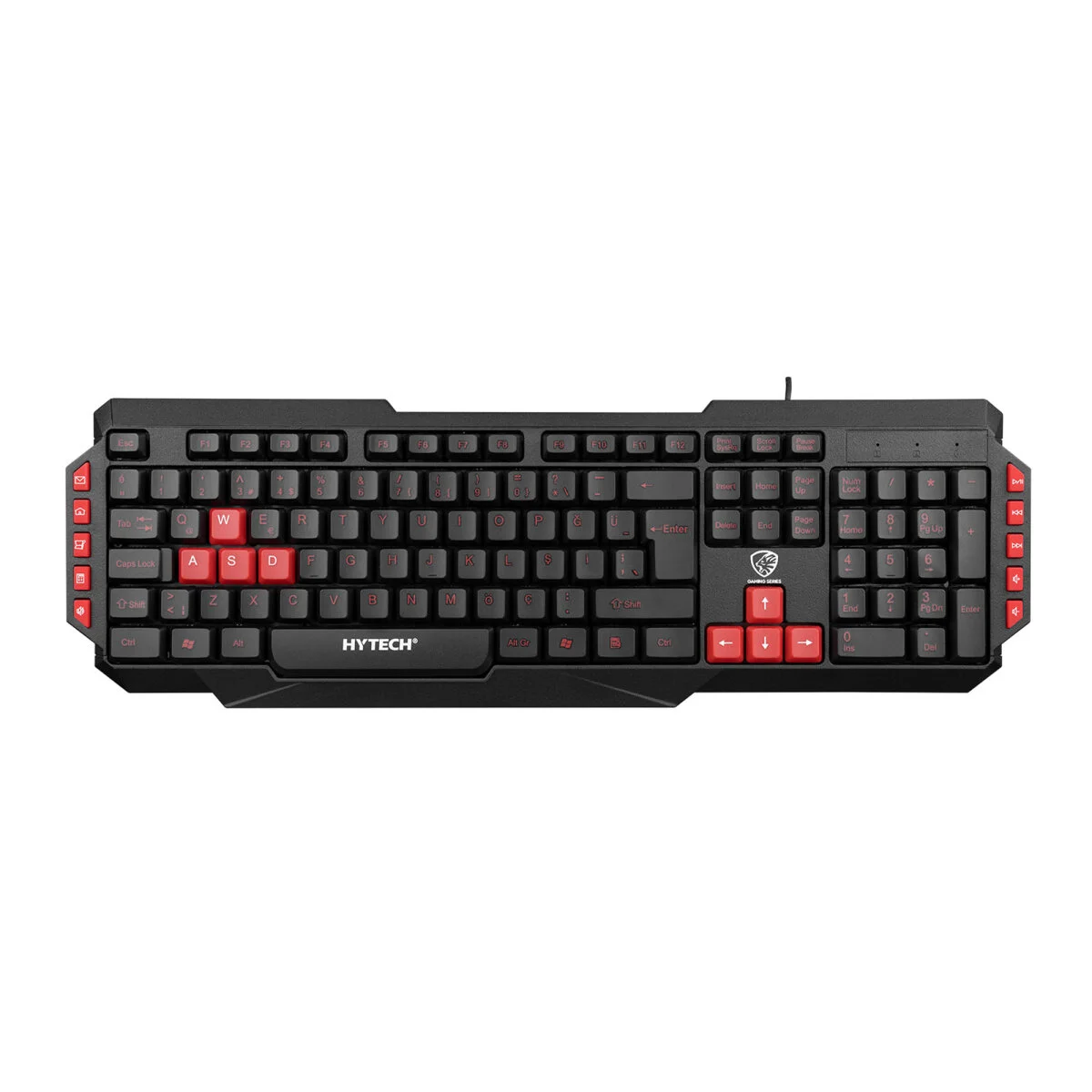 HYTECH HYK-46 GAMY SİYAH USB Q OYUNCU KLAVYESİ