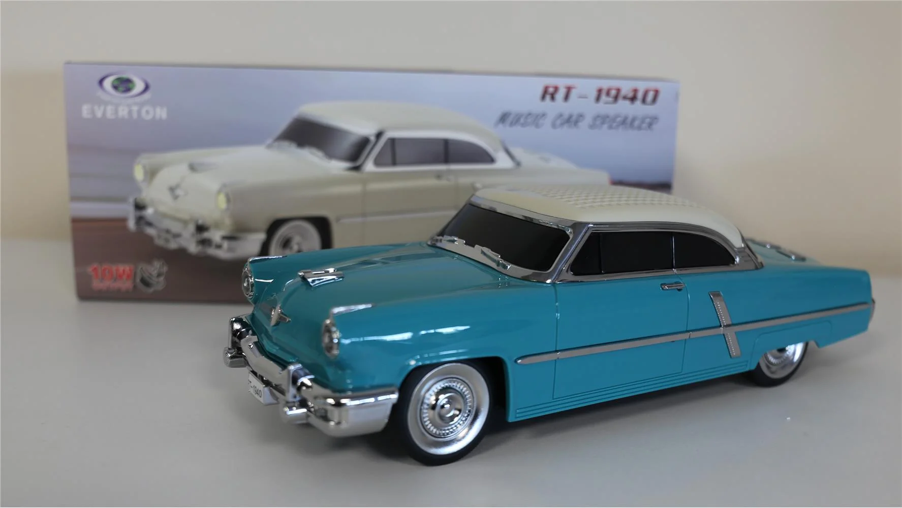 EVERTON RT-1940 Zümrüt  Bluetooth Fm-Usb-Tf-Aux Şarjlı Nostaljik Radyo