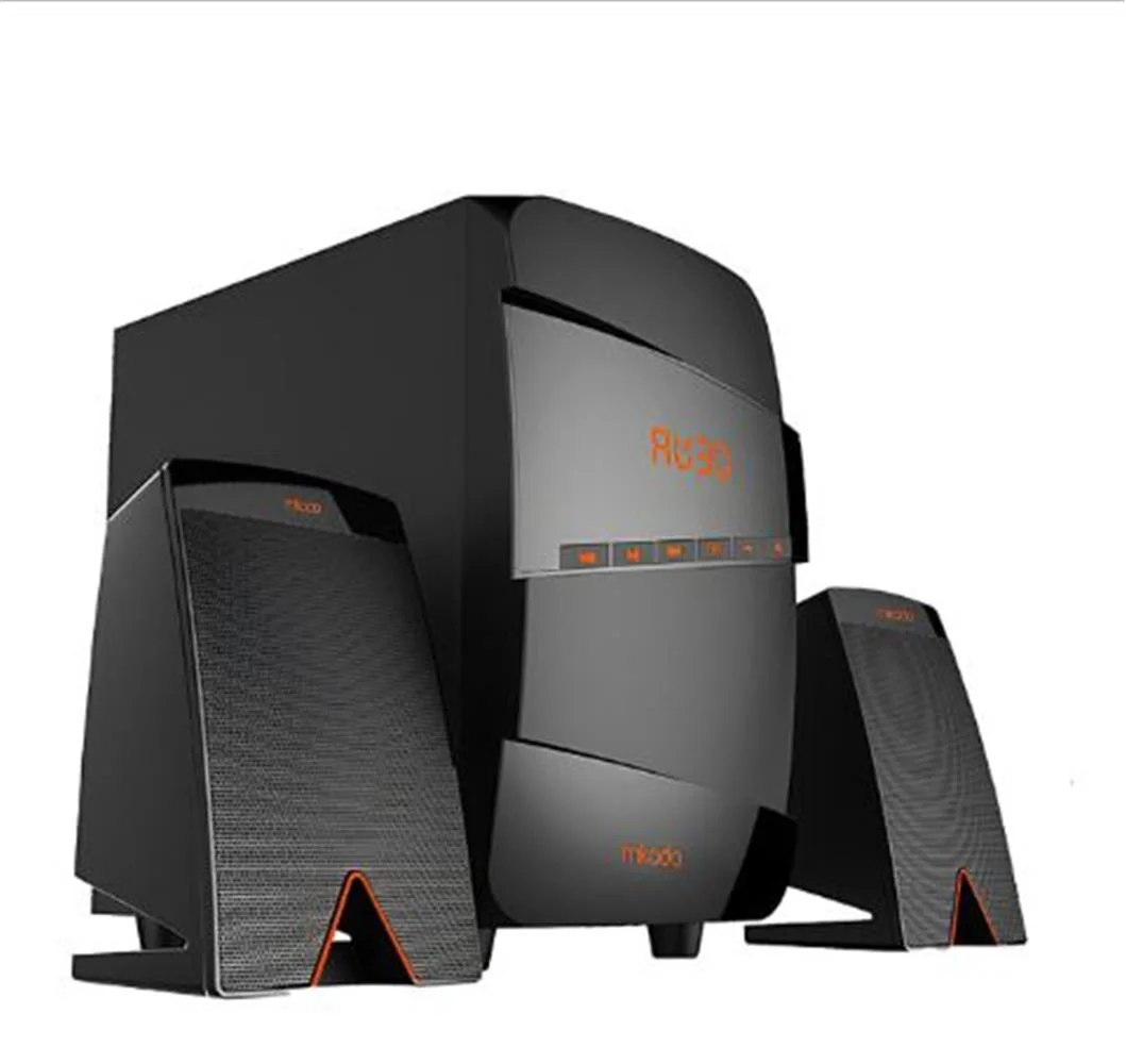 Mikado MD-671BT 2+1 40W RMS Siyah Usb+SD+Fm Destekli Multimedia Bluetooth Speaker