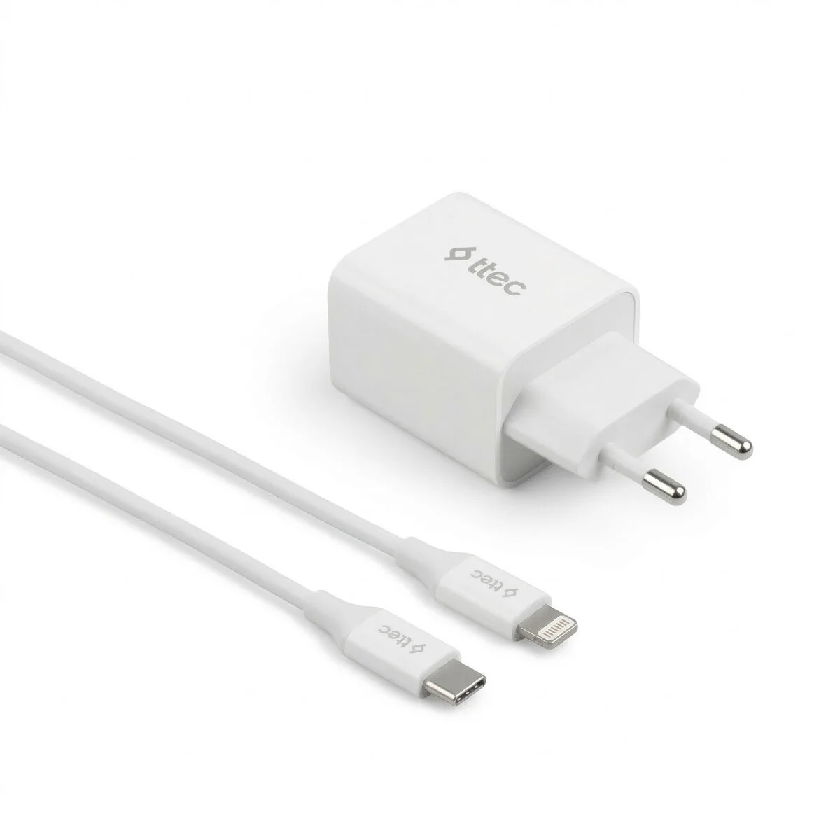 TTEC 2TC20LB 20W PD ŞARJ CİH.+TYPE C-LIGHTNING 1.5M KABLO