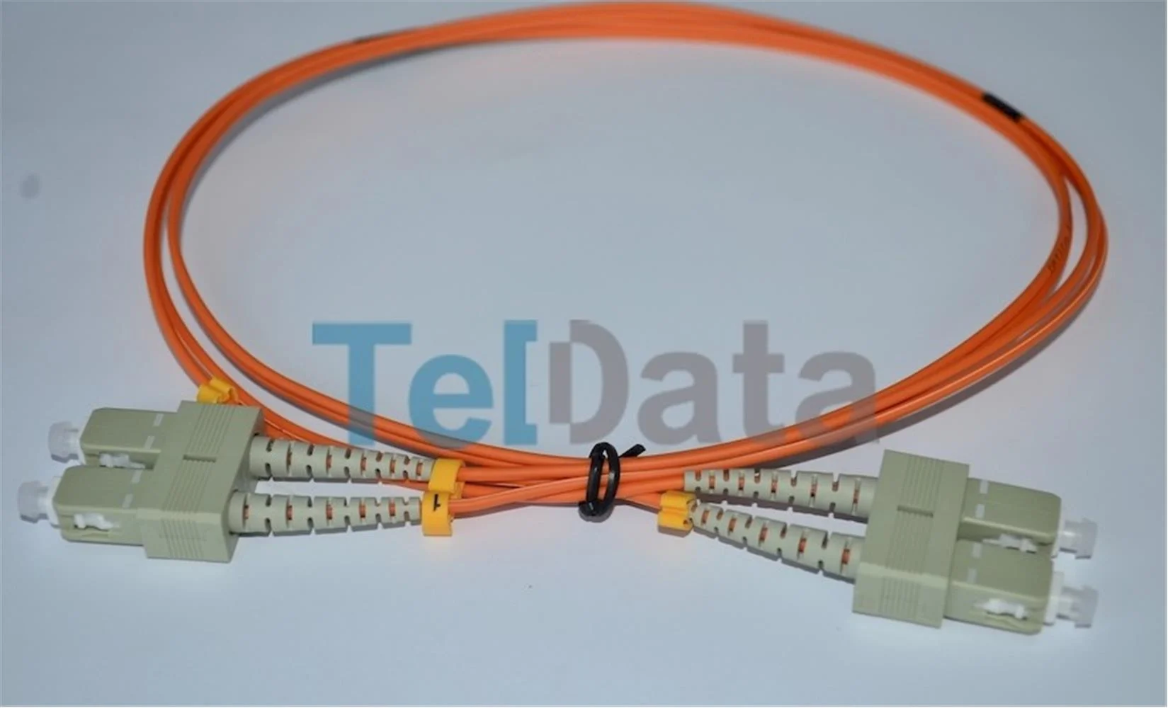 TELDATA TLD-SCOM22 SC-UPC-SC-UPC MM DX OM2 2 METRE FIBER OPTIK PATCHCORD