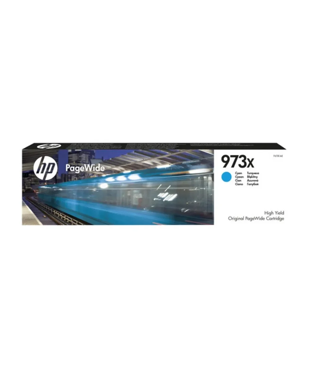HP F6T81AE  Camgöbeği PageWide Kartuşu (973X)