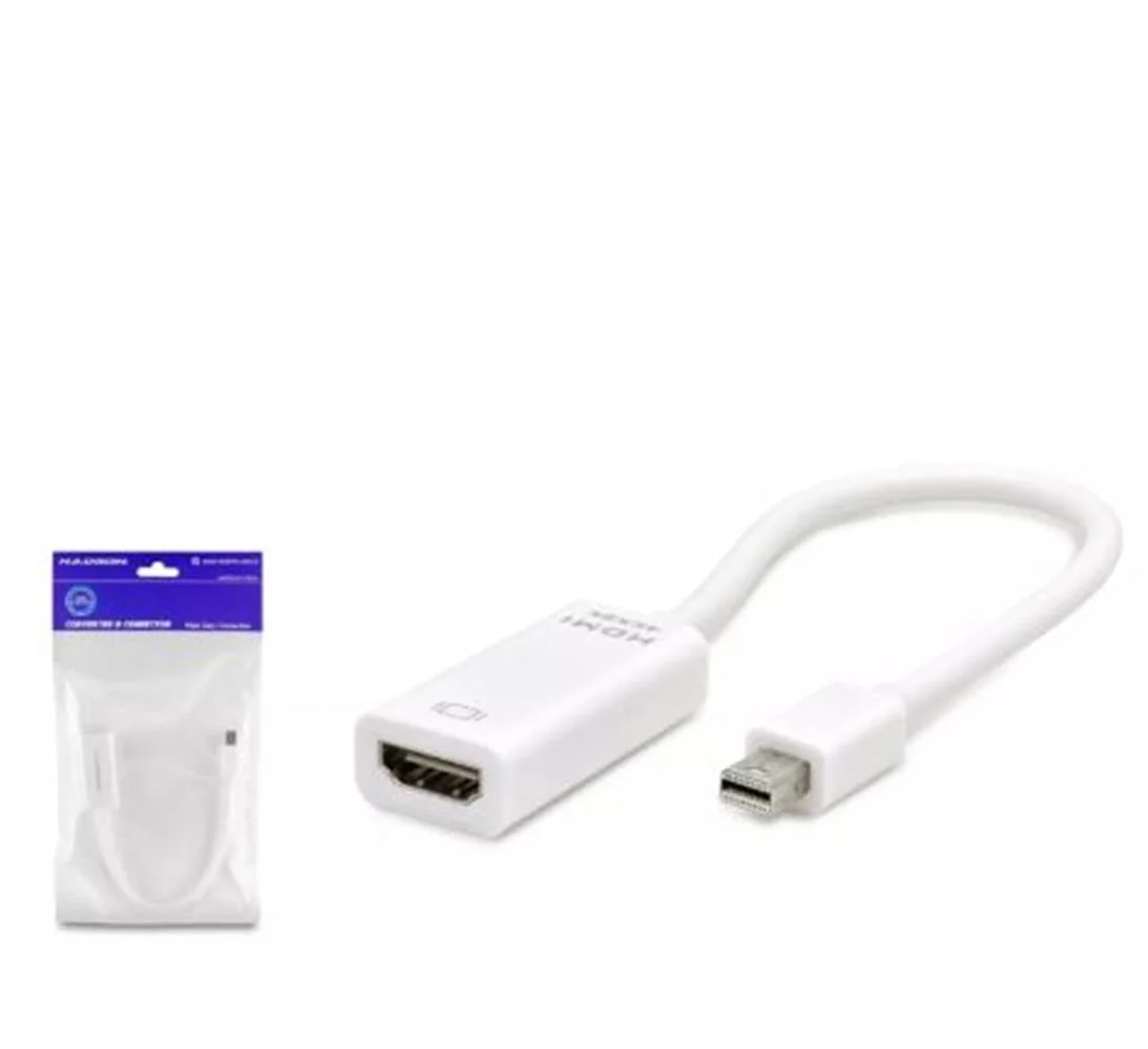 Hadron Hdx7768 Display Mini To Hdmi F Çevirici 4K 30Hz Thunderbolt2 Beyaz