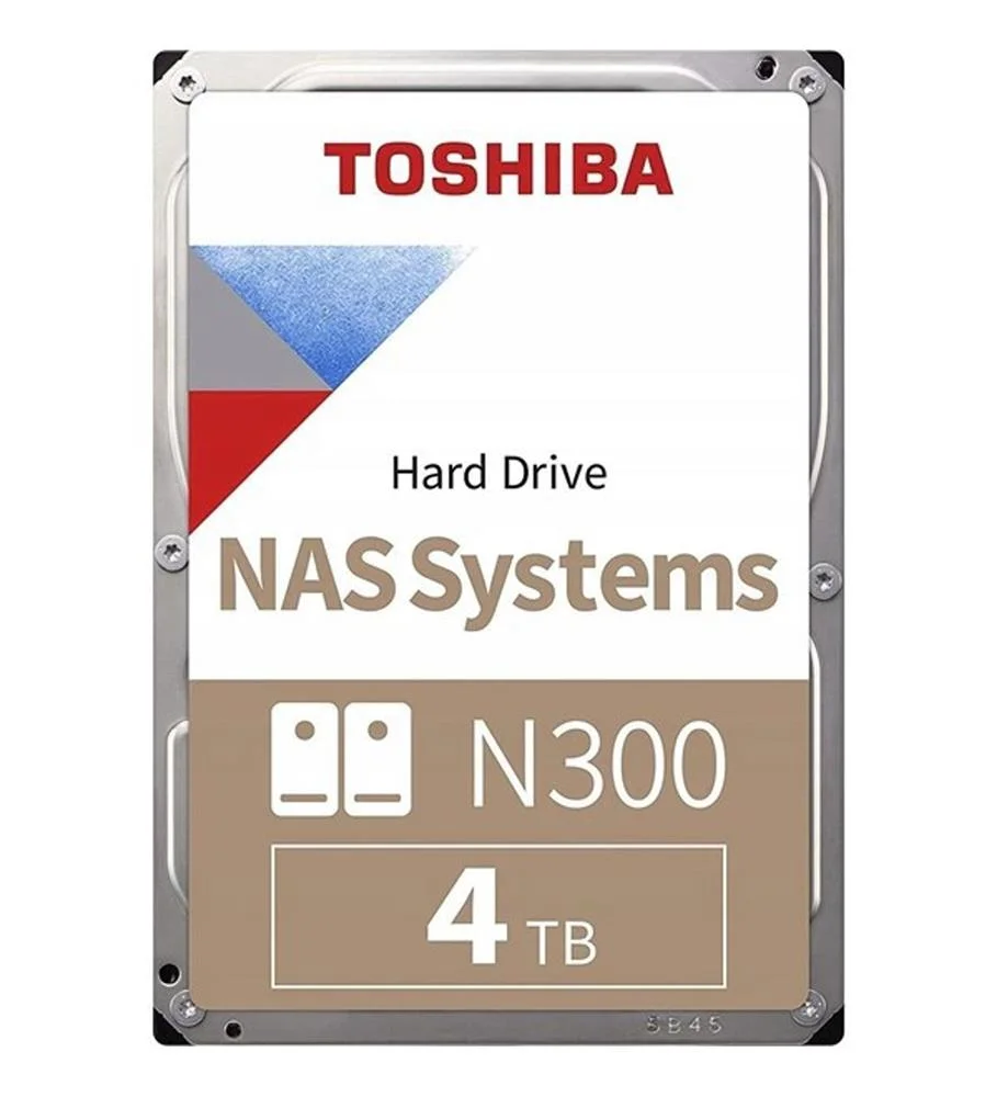 Toshiba 4TB N300 MN10ADA400ES 7200RPM 512MB SATA3 Nas Diski