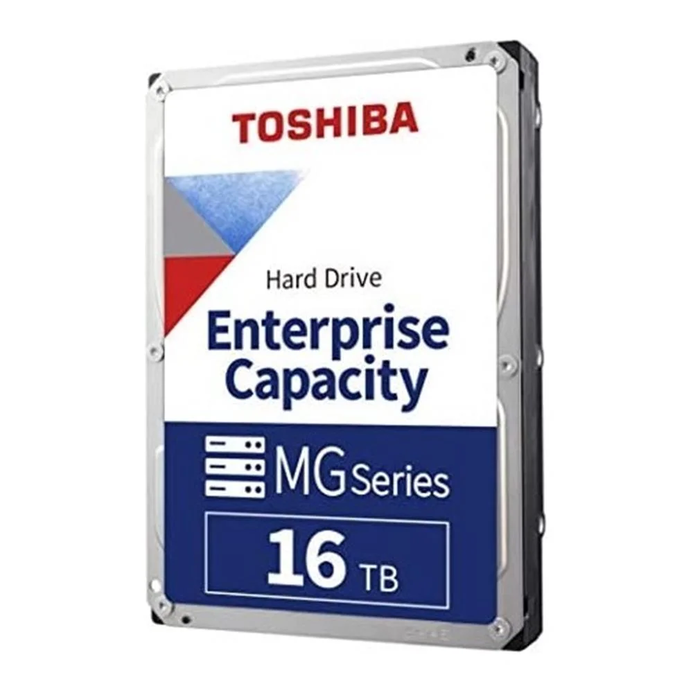 Toshiba 16TB 3.5" MG09ACA16TE SATA 3.0 512MB 7200 RPM 7-24 Güvenlik-Enterprice Harddisk