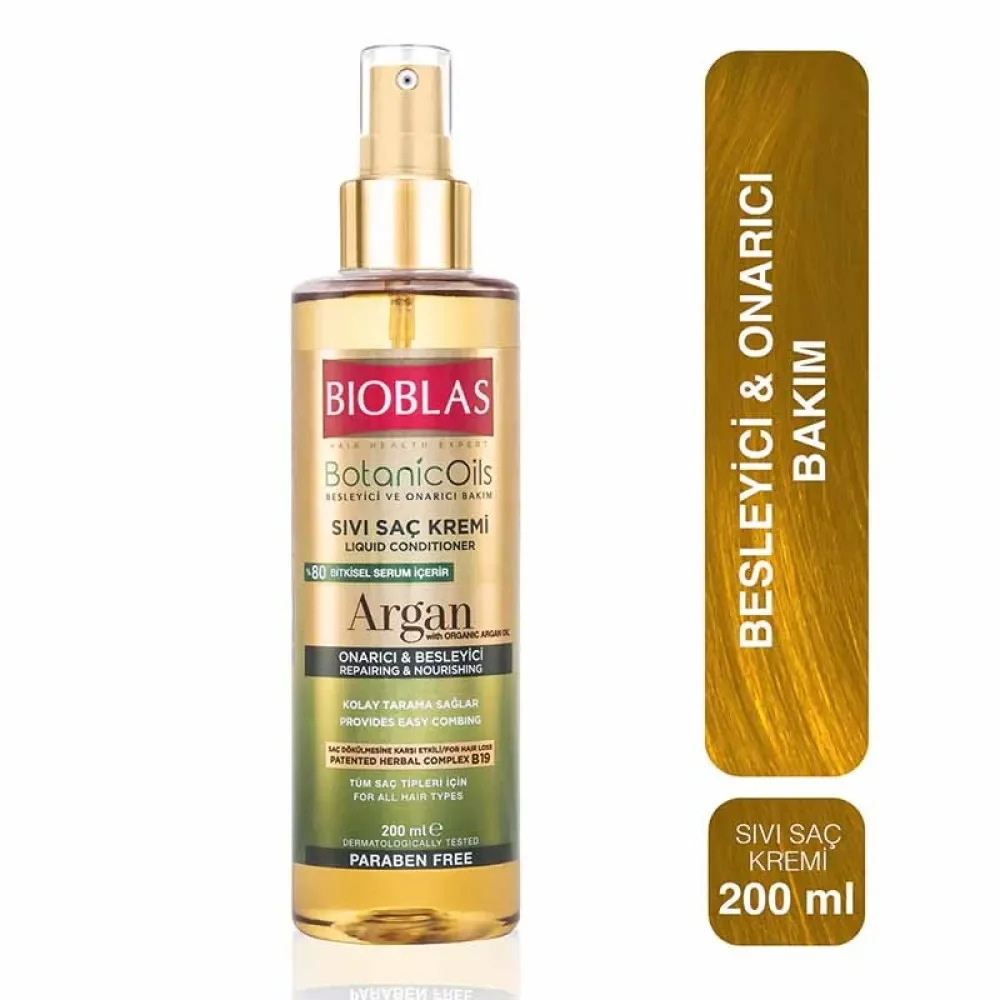 Bioblas Sıvı Saç Kremi Argan 200 ml