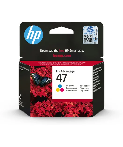 HP 6ZD61AE HP 47 Tri-color Original Ink