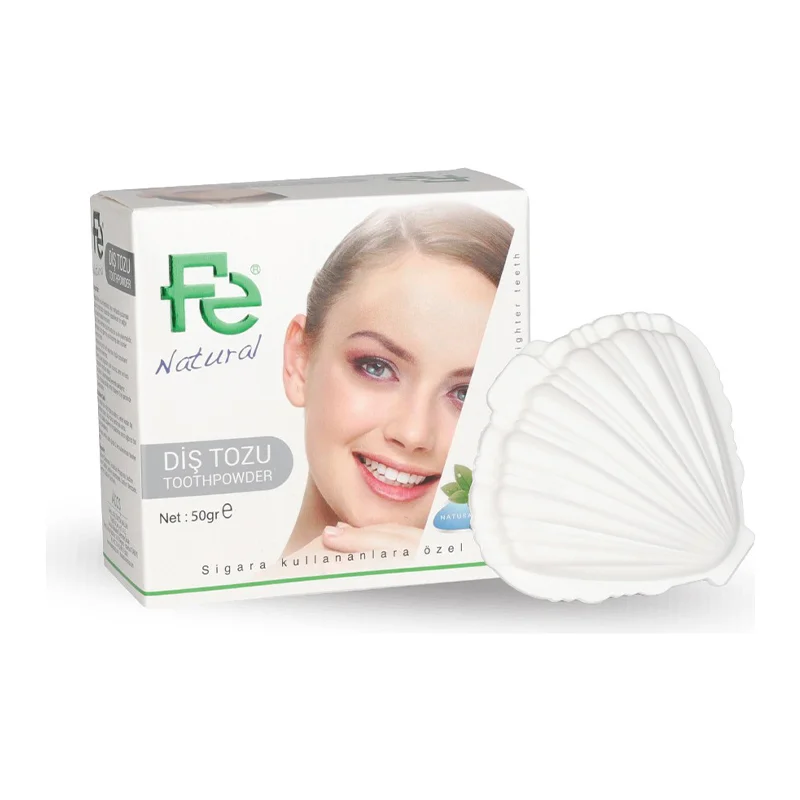 Fe Naturel Beyazlatıcı Diş Tozu 50 gr Ağızda Ferahlık Sağlayan Aromalı
