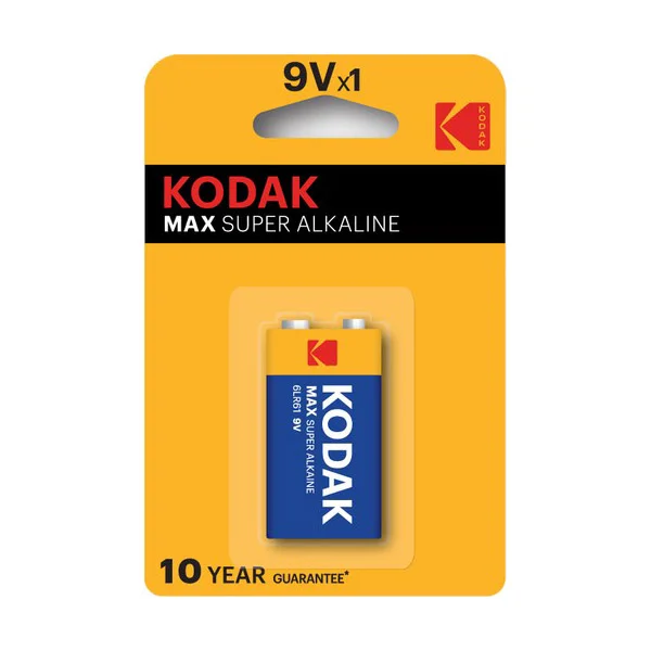 Kodak Max 1 Adet Alkalin 9 Volt Pil