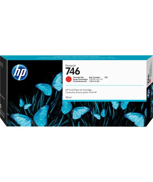 HP P2V81A Chromatic Red Mürekkep Kartuş 300-ml (746)