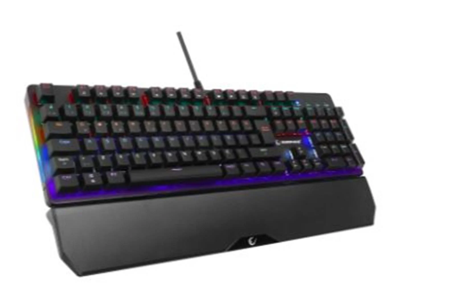 Rampage KB-R86 UMBRA Siyah USB Rainbow Aydınlatmalı Blue Switch Mekanik Gaming Oyuncu Klavye