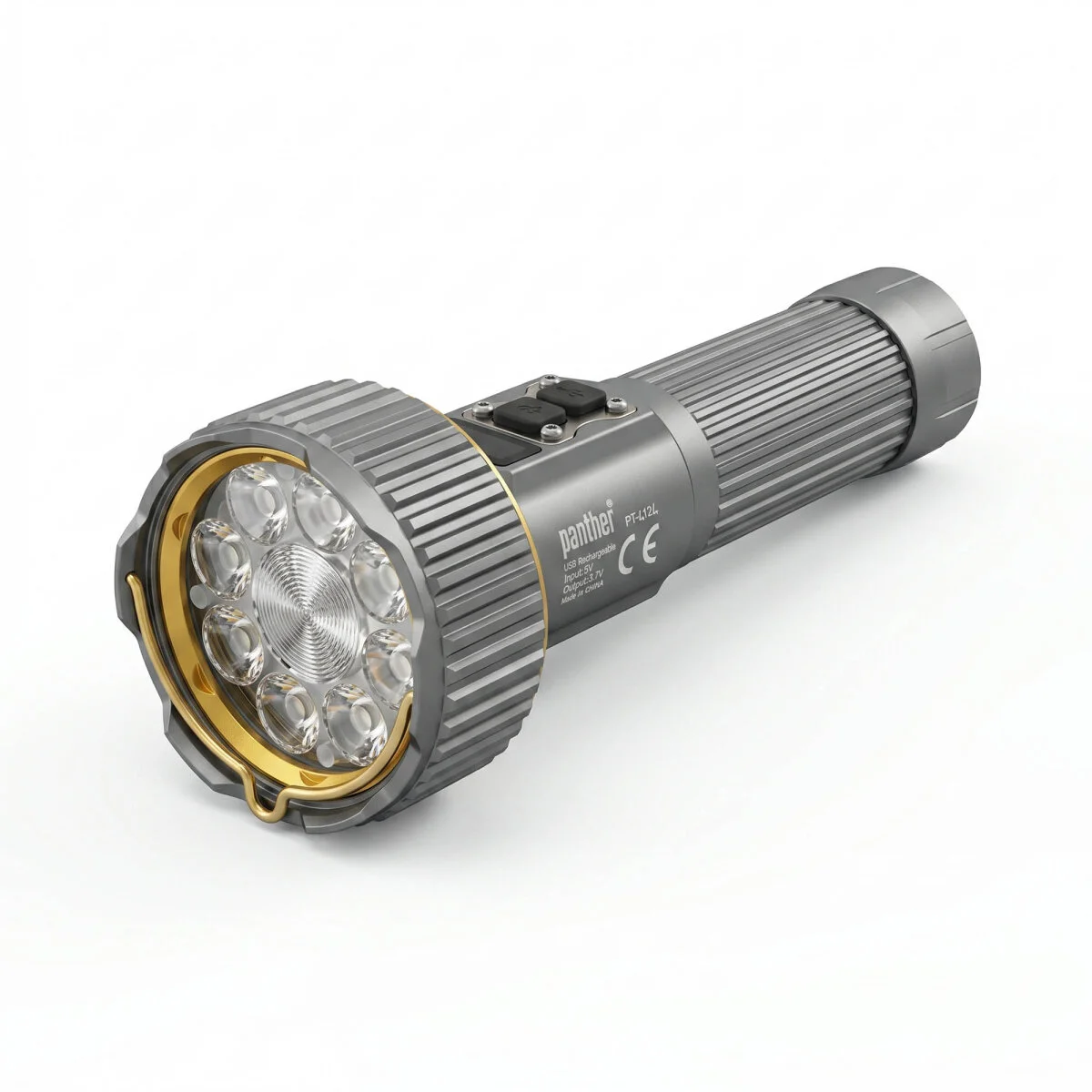 PANTHER PT-4124 USB ŞARJLI EL FENERİ