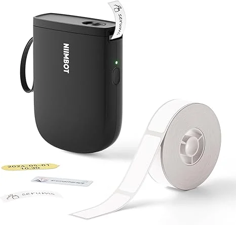 NIIMBOT D11_H Thermal Label Printer (Black)