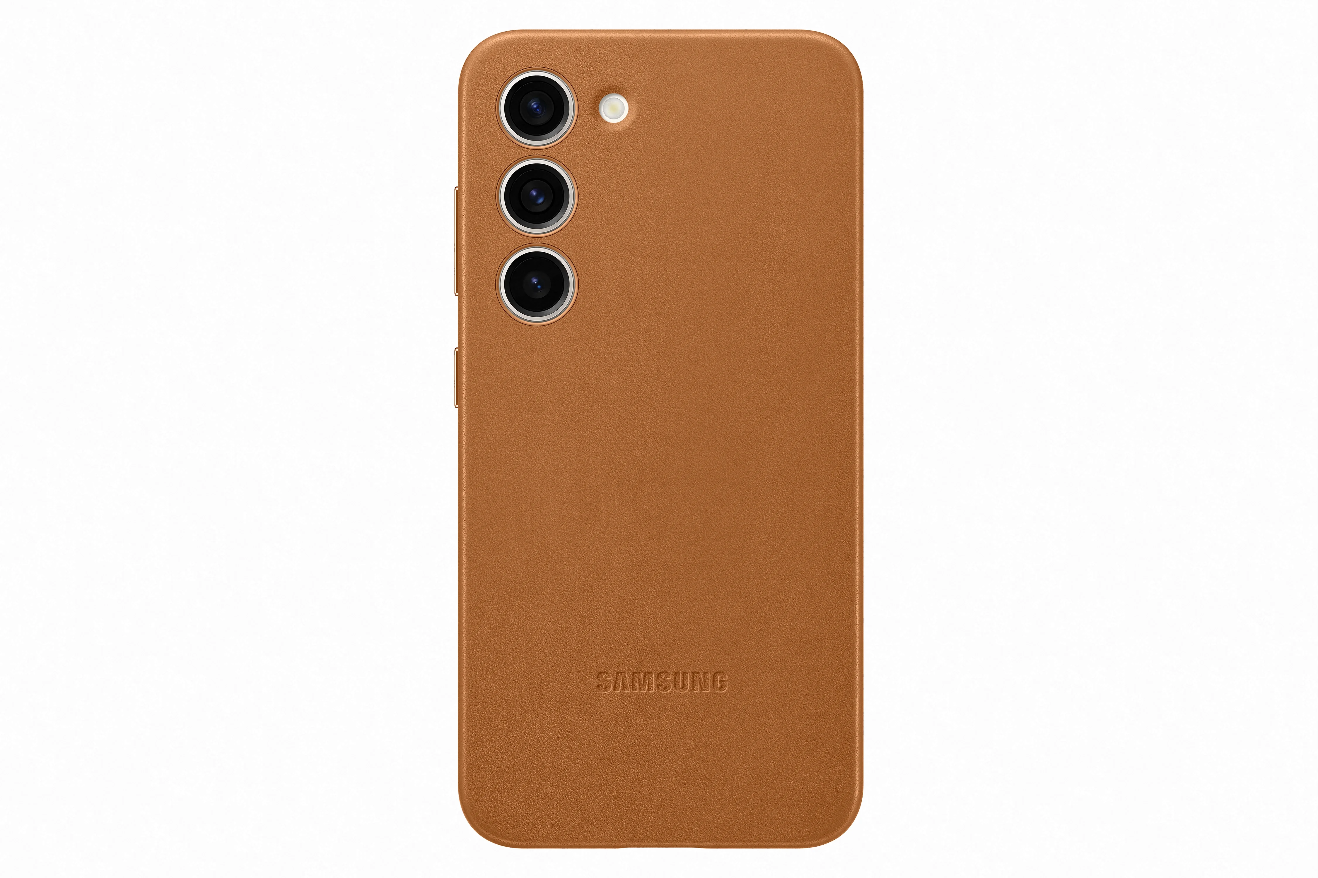 Samsung Galaxy S23 Deri Kılıf - Kahverengi