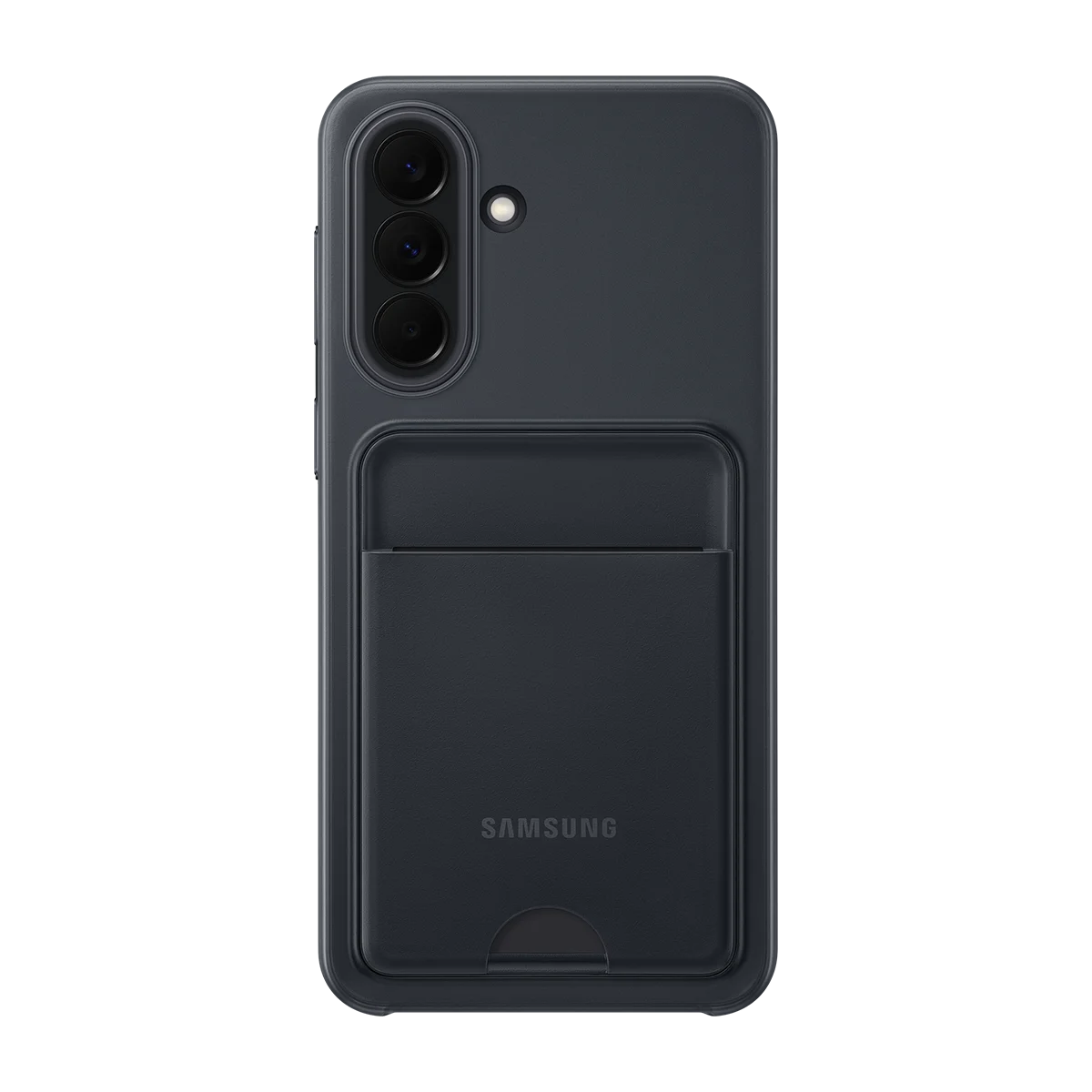 Samsung Galaxy A37 Kart Bölmeli Kılıf-Siyah