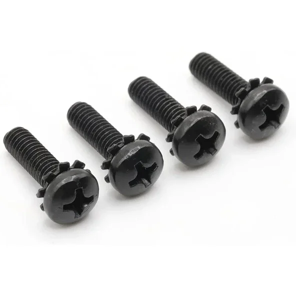 LG TV Standı ile Uyumlu - 4&amp;#39;lü Set ReplacementScrews M4 14 mm Vidalar