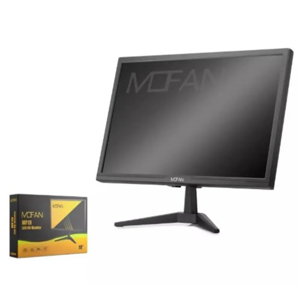Mofan MF19 19" Led HD Monitör Hoparlör HDMI + VGA 75HZ 1440X900 IPS Panel Siyah