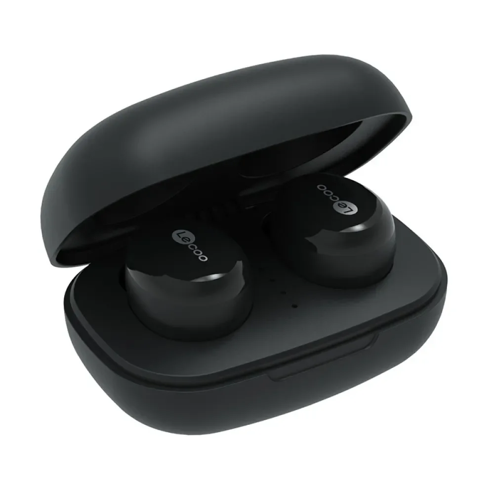 Lecoo EW301 Bluetooth 5.0 Kablosuz TWS Mikrofonlu Kulak İçi Kulaklık Siyah