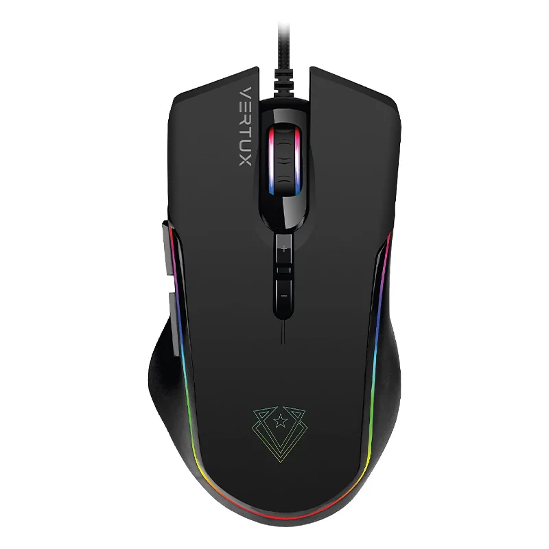 Vertux Assaulter GameCharged™ 10000 DPI LED Ergonomik Kablolu Oyuncu Gaming Mouse