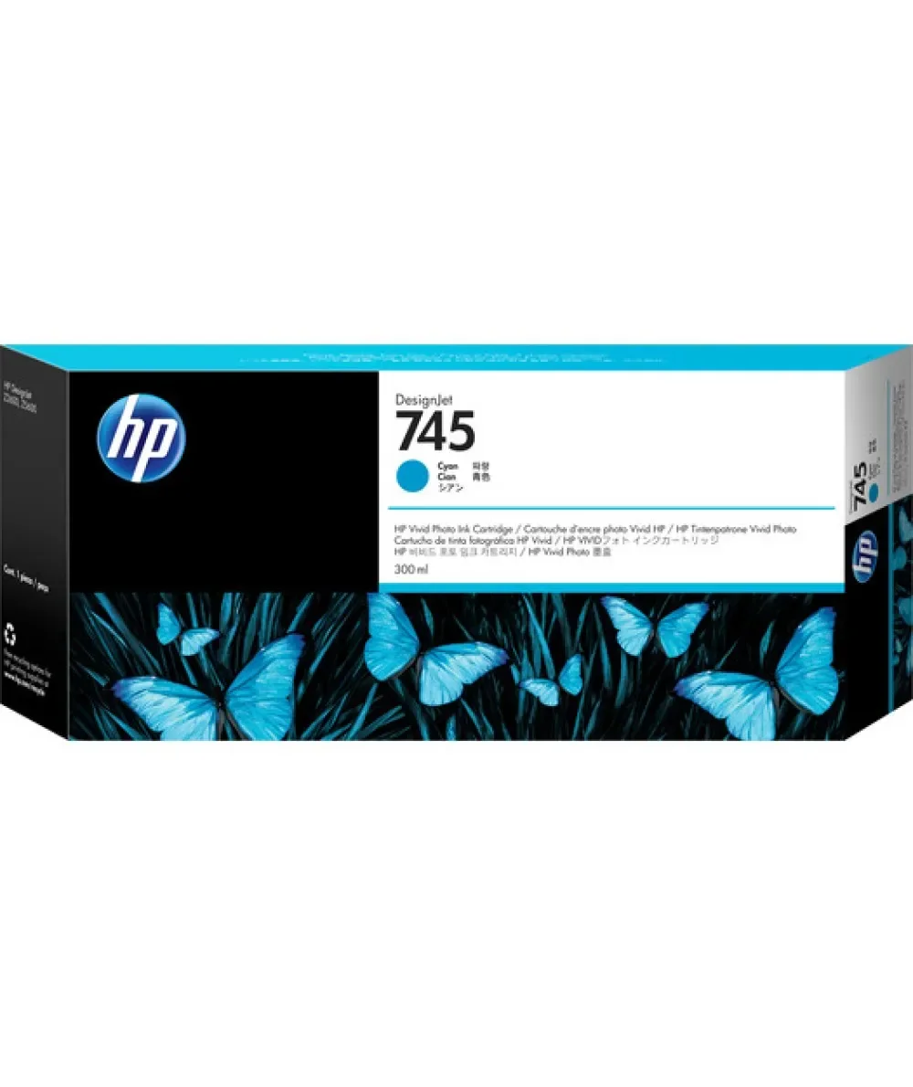 HP F9K03A Cyan Mürekkep Kartuş (745)
