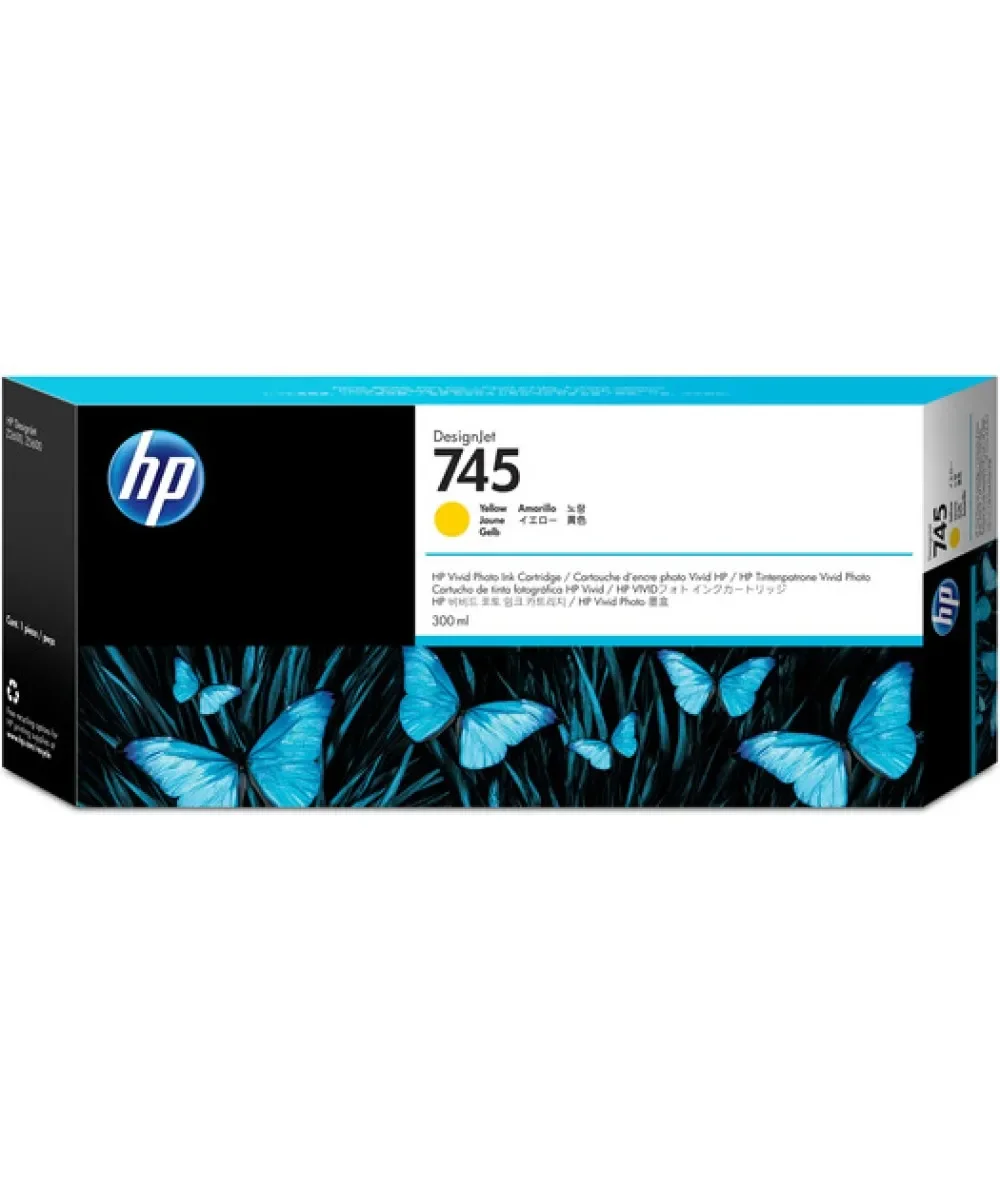HP F9K02A Yellow Mürekkep Kartuş (745)