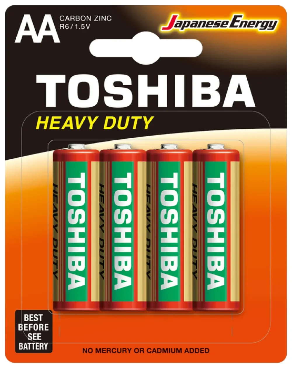TOSHIBA R6KG BLS. KALEM PİL 4LÜ