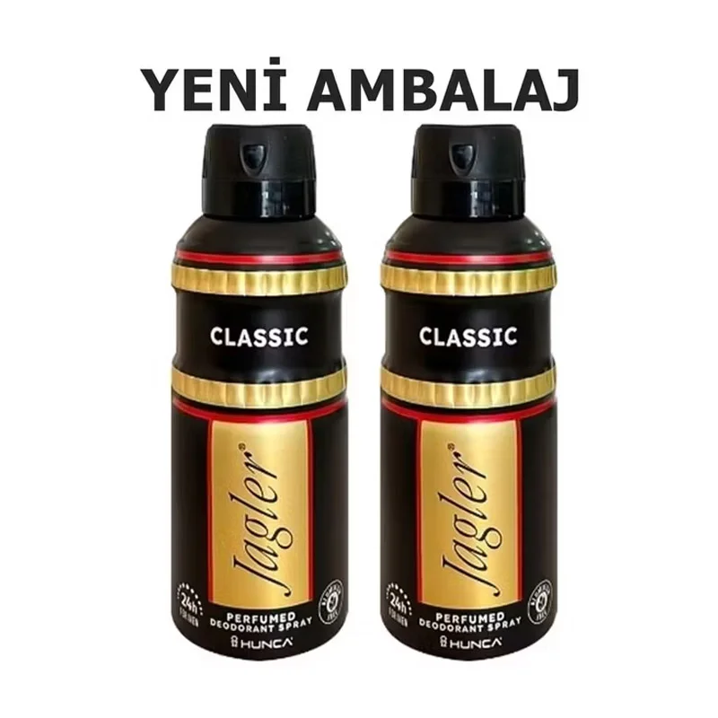 Jagler Classic For Men 150 ml deodorant (2’li paket)