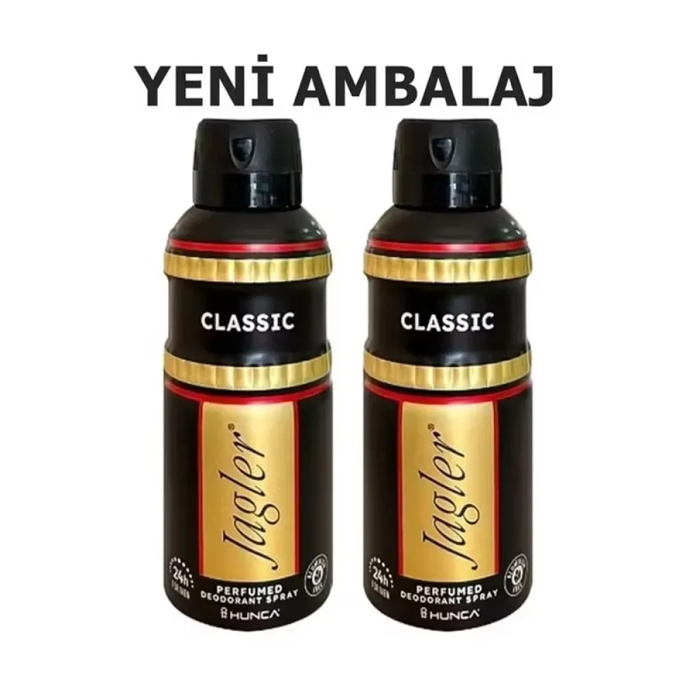 Jagler Classic For Men 150 ml deodorant (2’li paket)