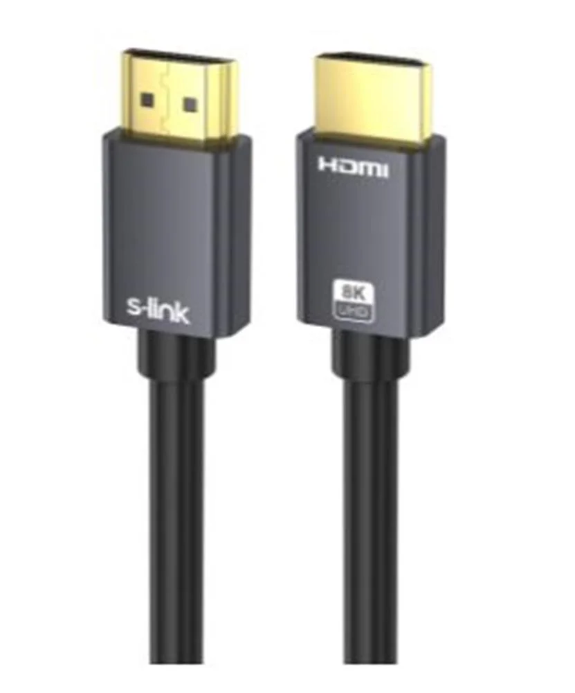 S-link SL-HM8K010 HDMI TO HDMI 10m v2.1 8K60 HZ 4K 120HZ Kablo